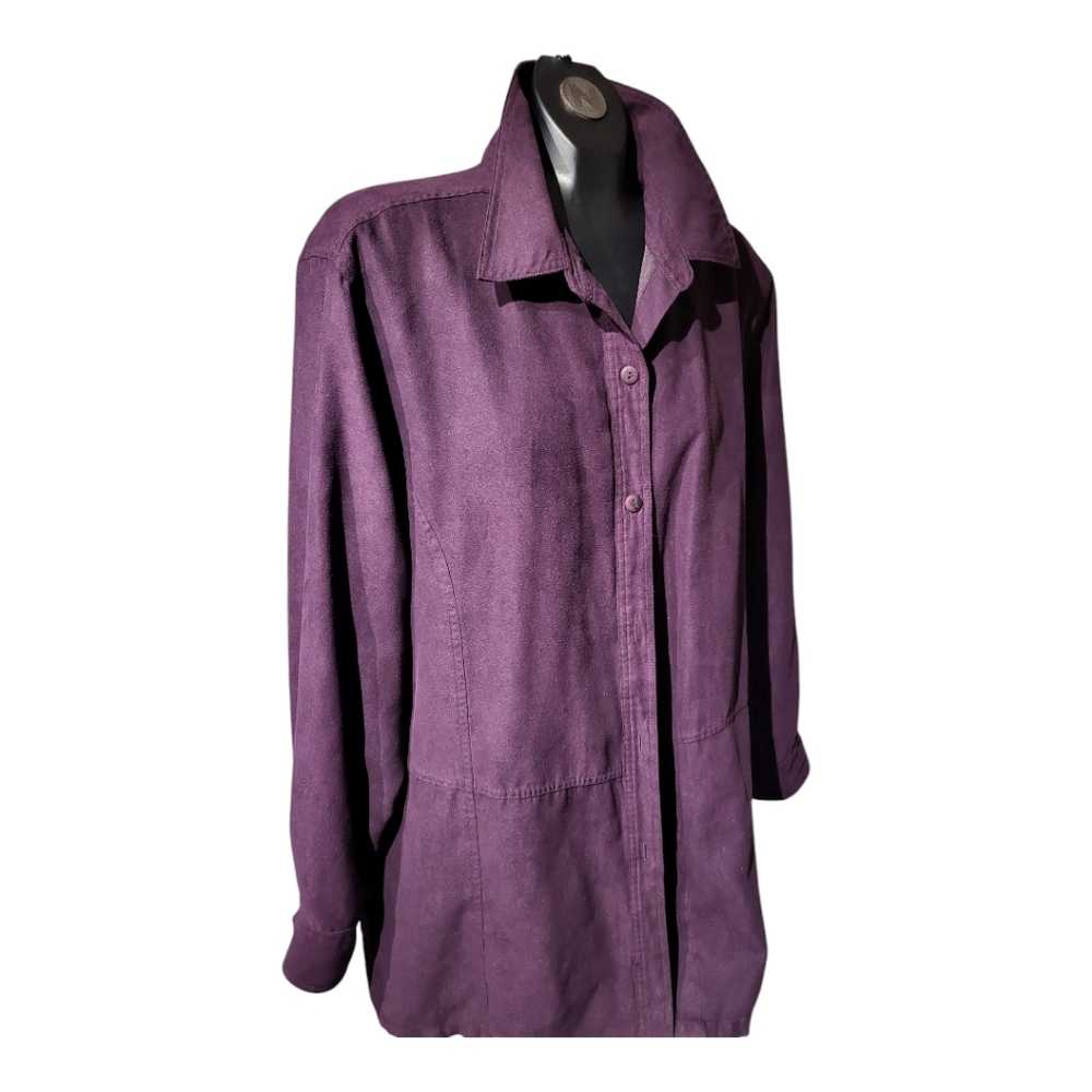 Vintage Optionelle stylish deep plum LS
